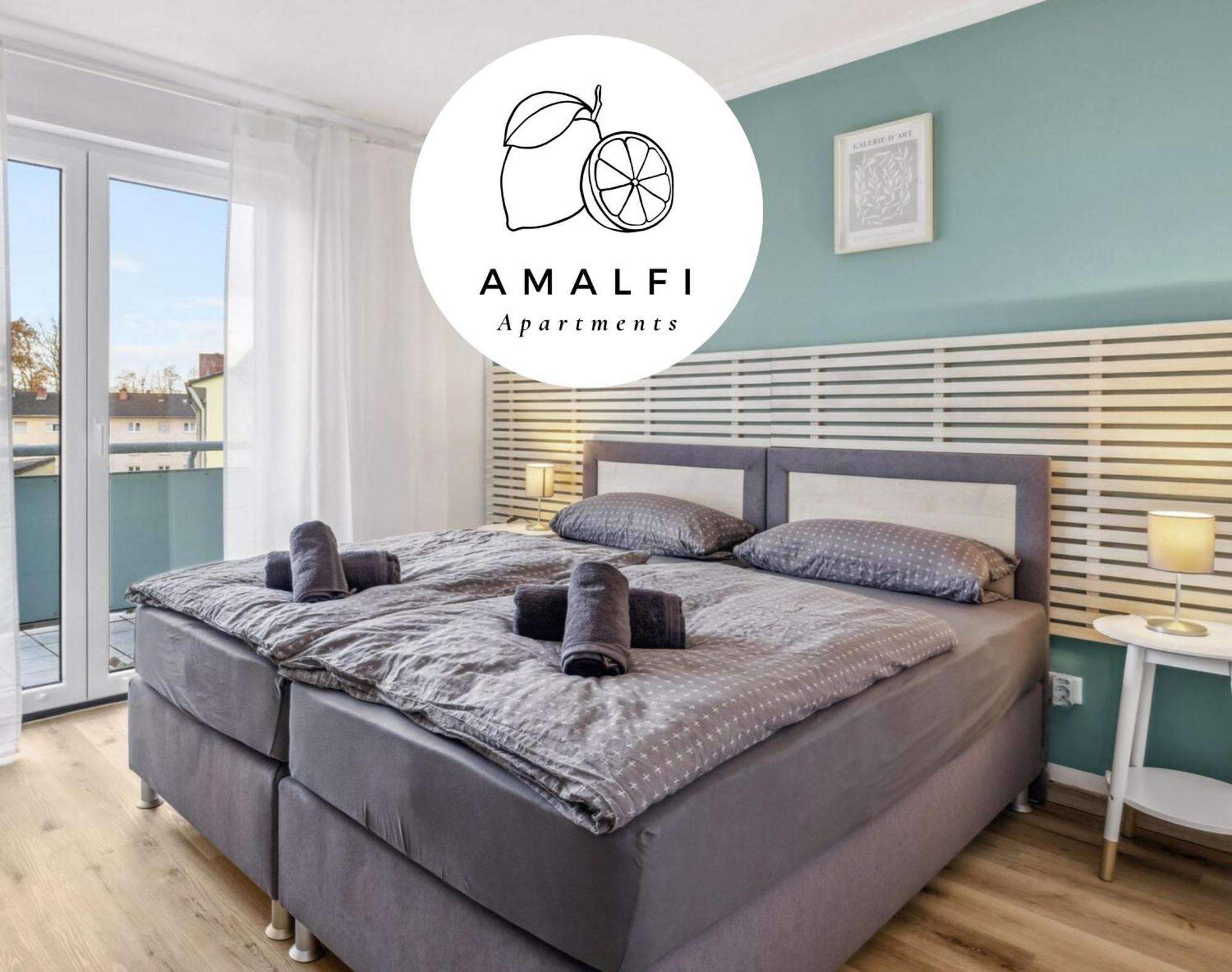Apartamento Amalfi A02 - 2 Zi Fuer 4P - Balkon, Smart Tv, Boxspringbett Kaiserslautern Exterior foto